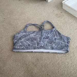 patterned sports bra
